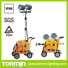 Portable Light Tower with Petrol Generator Set